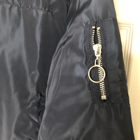 NWT Zeegoo Varsity/Bomber Jacket Blue Large - Picture 2 of 5